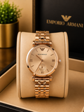 Emporio Armani Classic Sub-Dial Link ladies watch
