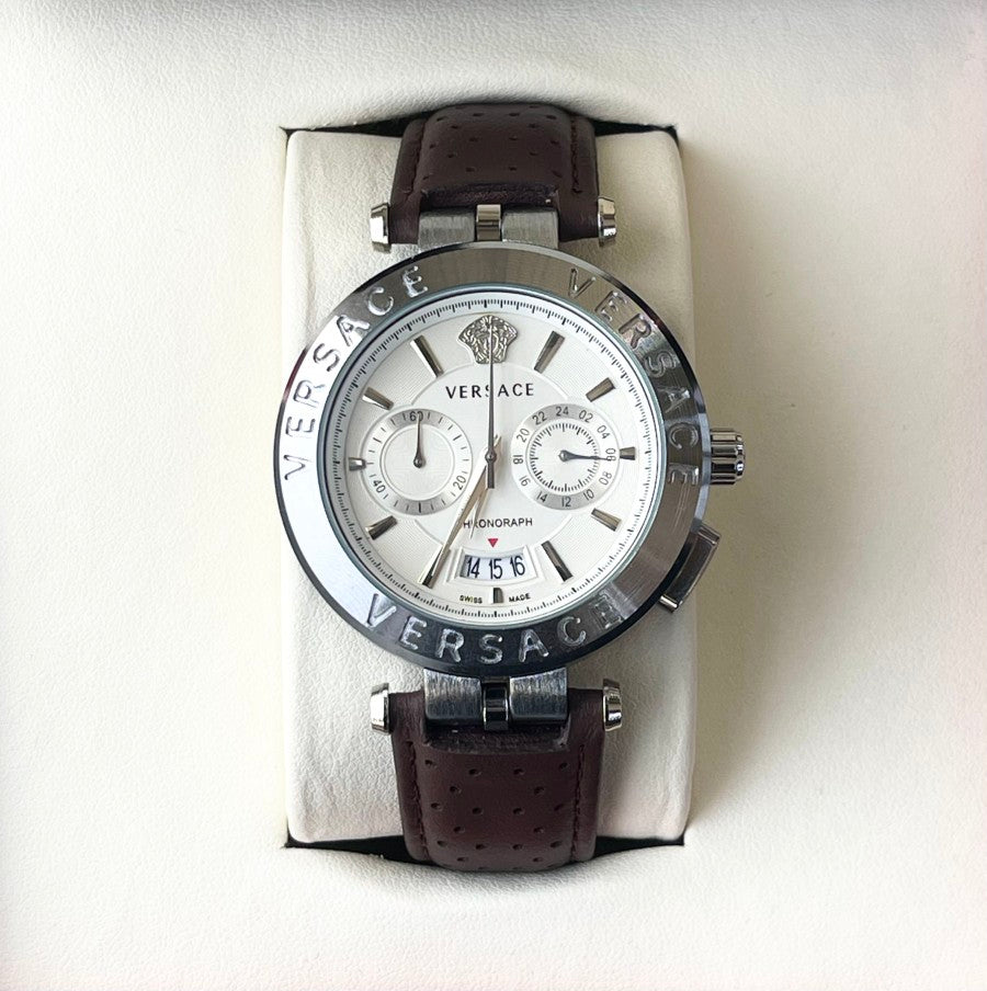 VERSC LEATHER WATCH