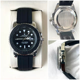 ROLX QUARTZ SILICON STRAP WATCH