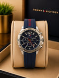 Tommy Hilfiger Men's Decker Navy Silicon strap Watch