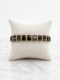 The Two-Tone Ceramic & Gold Statement Bracelet