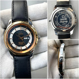 OMGA BASIC LEATHER WATCH