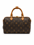 LAKDE MONOGRAM & FLOWER BOSTON LADIES SLING BAG
