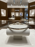 GUCCI DESIGNER SILVER LADIES BRACELET