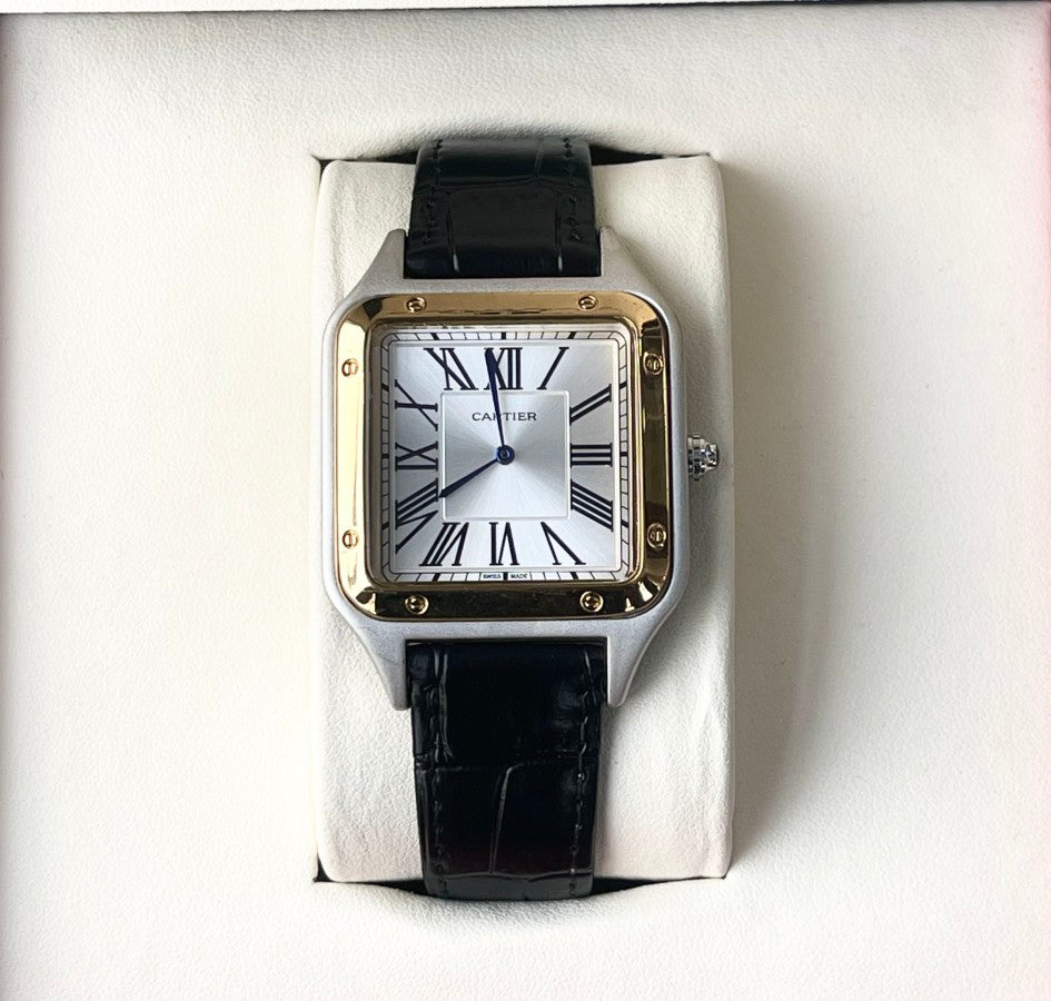 CRTIER LEATHER WATCH