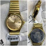 CASIO Gold-Tone Classic & Silver-Tone with Lilac Dial watch