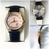 POLC LEATHER STRAP WATCH