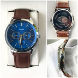 FSL QUARTZ LEATHER WATCH