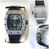 RICHRD MILE SILICON STRAP WATCH