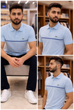 LCST CHEST STRIPE POLO T-SHIRT
