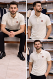 LCST REGULAR FIT VINTAGE DIAMOND CREST POLO T-SHIRT