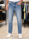 COCH SIGNATURE STRAIGHT-FIT DENIM JEANS