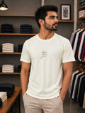 C-K SIGNATURE SCRIPT ROUND NECK T-SHIRT