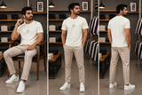 C-K SIGNATURE SCRIPT ROUND NECK T-SHIRT