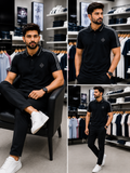 HKT SPORT RACING RACELINE TRACK COLLAR POLO POLO T-SHIRT