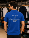 FRD PRRY BACK EMBROIDERED LAUREL WREATH COTTON PIQUÉ POLO T-SHIRT