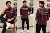 BRBRY CHALFONT CHECK LONG-SLEEVE CASUAL CHECKS SHIRT