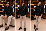 HAND MADE STEFANO RICCI LUXURY EMBELLISHED SHIRT