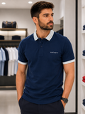 HKT TIPPED PIQUÉ POLO T-SHIRT