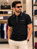 HKT SPORT TIPPED PLACKET PREMIUM POLO T-SHIRT