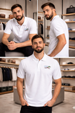 LCST MOUNTAIN GRAPHIC PIQUE POLO T-SHIRT