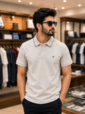 TMY TIPPED COLLAR POLO T-SHIRT