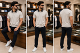 TMY TIPPED COLLAR POLO T-SHIRT