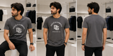 D-G HERITAGE GRAPHIC ROUND NECK T-SHIRT