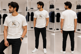 BRBRRY HERITAGE GRAPHIC ROUND NECK T-SHIRT