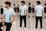 KRL LAGERFELD SIDE LOGO ROUND NECK T-SHIRT