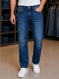 DSL VINTAGE WASH STRAIGHT FIT JEANS