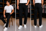 C-K ESSENTIAL BLACK JEANS