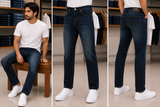 EMP ARMNI LUXE INDIGO STRAIGHT FIT JEANS