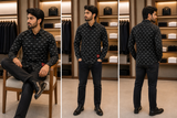 HG BSS ALL-OVER LOGO PRINT OG SHIRT