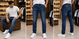 EM P ARMNI | EA 7 LUXURY SLIM FIT JEANS