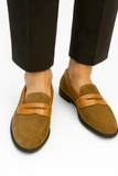 HAND MADE SUEDE LOAFERS