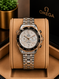 Omega Seamaster Diver 300M Co-Axial Master Chronometer Chronograph metal strap watch