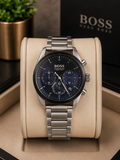 BOSS Men's Stainless Steel Chronograph metal strap original Watch