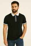 HKT LONDON BLACK POLO T-SHIRT