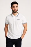 HKT LONDON WHITE POLO T-SHIRT