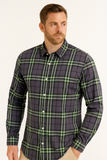 R/R BLUE BASIC CHECKS SHIRT