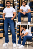 EMP STRAIGHT FIT DEEP INDIGO WASH JEANS