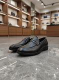 ZRA CLASSIC PENNY SMOOTH LEATHER FINISH LOAFERS