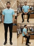 HG BSS CONTRAST TRIM PERFORMANCE POLO T-SHIRT