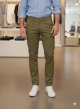 HKT LONDON COTTON CHINOS TROUSER