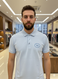 HG BSS LIGHT BLUE GOLF COLLECTION POLO T-SHIRT