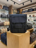 Urban Commuter Matte Black Tech Backpack BAG