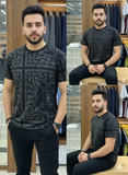 A-X ICONIC PRINTED ROUND NECK T-SHIRT