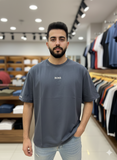BSS COTTON ROUND NECK OVERSIZED T-SHIRT