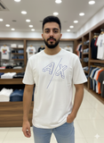 A-X SIGNATURE COTTON ROUND NECK T-SHIRT